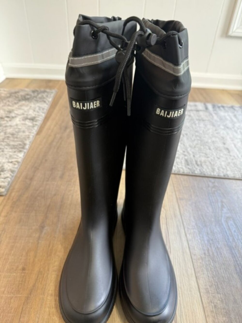 NEW Baijiaer Rain Boots Men Size 45 (11.5/12 US)